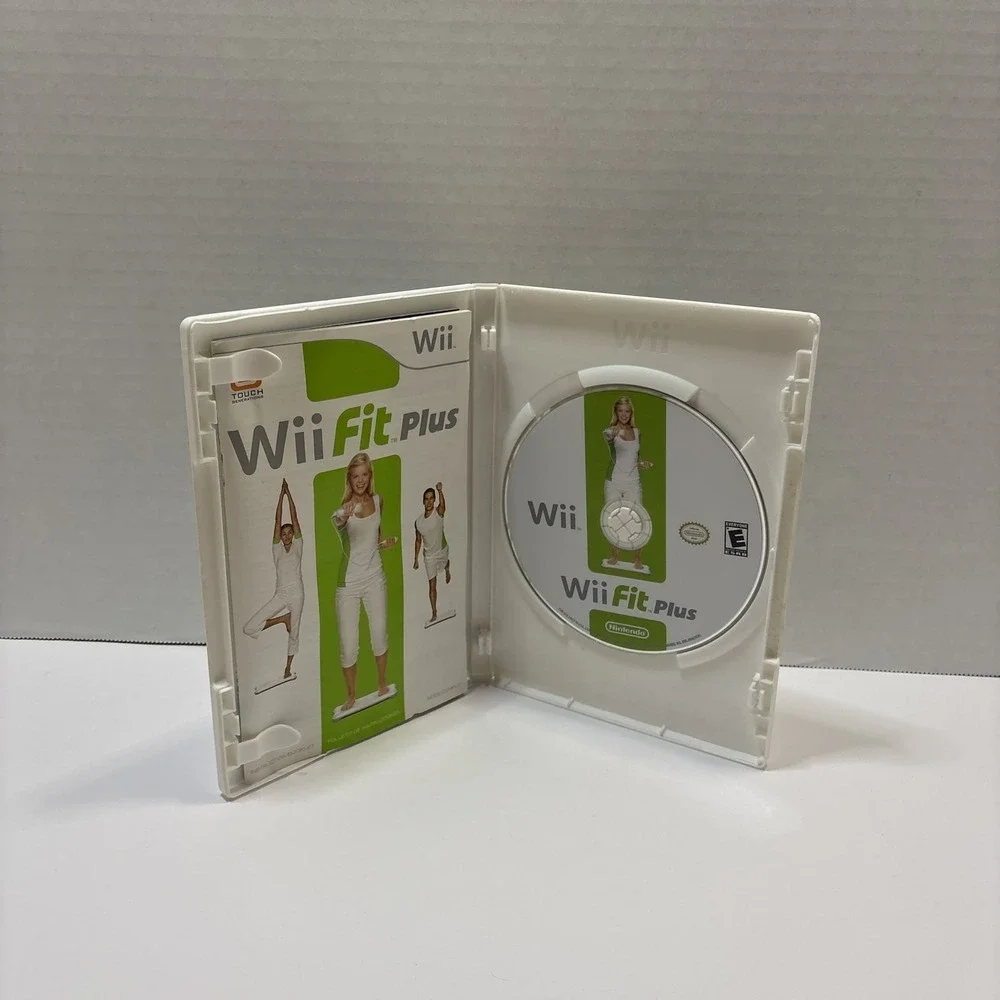 Wii Fit Plus (Nintendo Wii) Game Disc – Game Only, Tested, Working